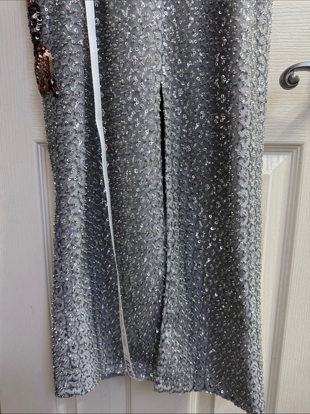 Helsi Silvia Strapless 3D Floral Sequin Dress Size XS - Picture 8 of 8